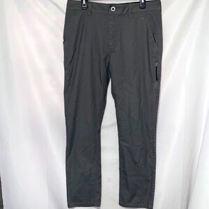 Fox Racing Men's‎ size 34 Dark Gray Cargo Pants Multi pockets EUC Clean
